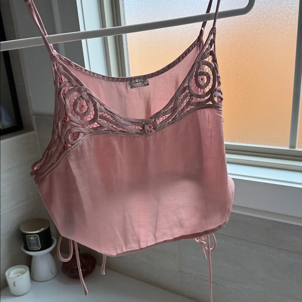 Free People Blush Pink Cami - Picture 1 of 6